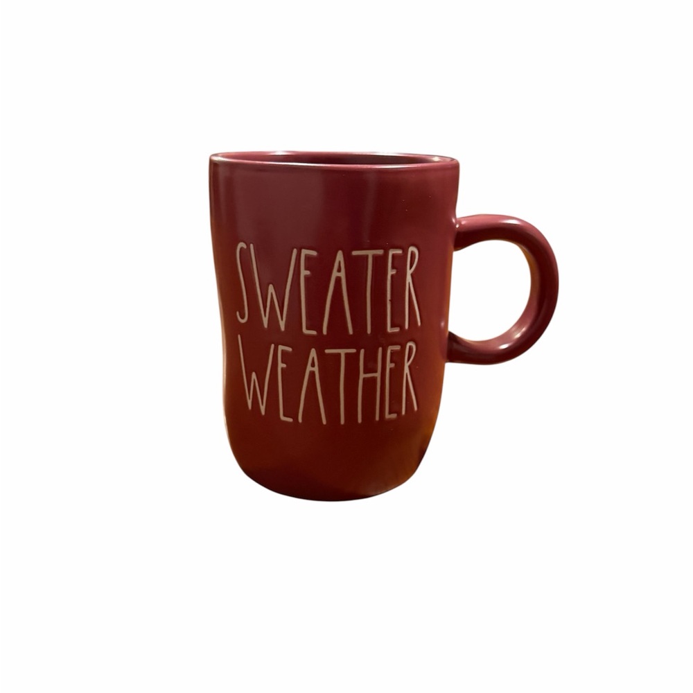 Rae Dunn "Sweater Weather" Ceramic Mug - Like New
